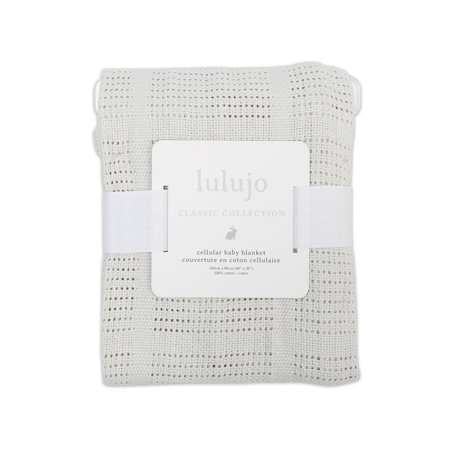 Lulujo - Cellular Blanket - Grey