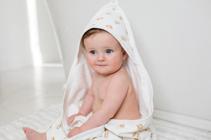 Lulujo - Hooded Towel - Rainbow