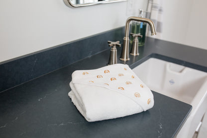 Lulujo - Hooded Towel - Rainbow