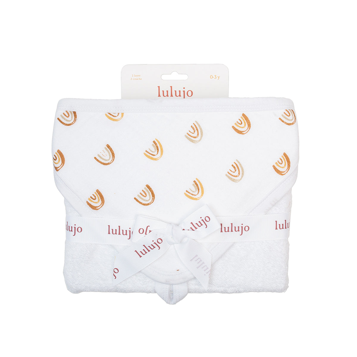 Lulujo - Hooded Towel - Rainbow