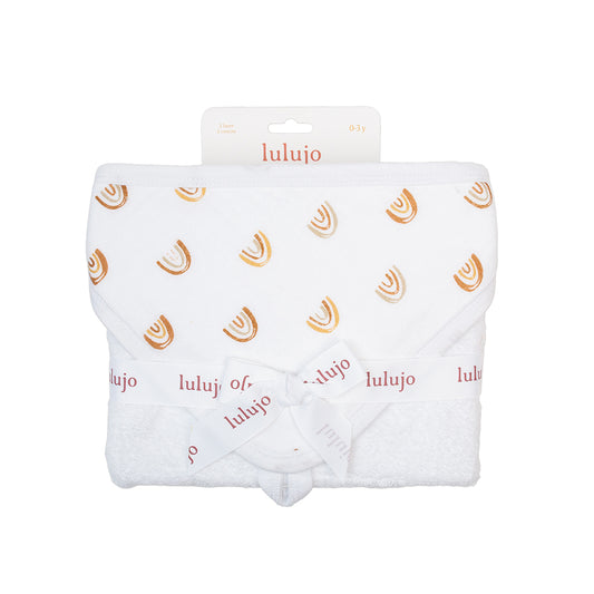 Lulujo - Hooded Towel - Rainbow