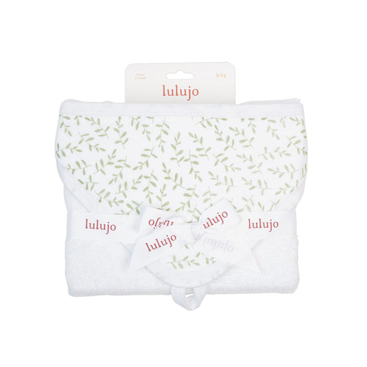 Lulujo - Hooded Towel - Greenery