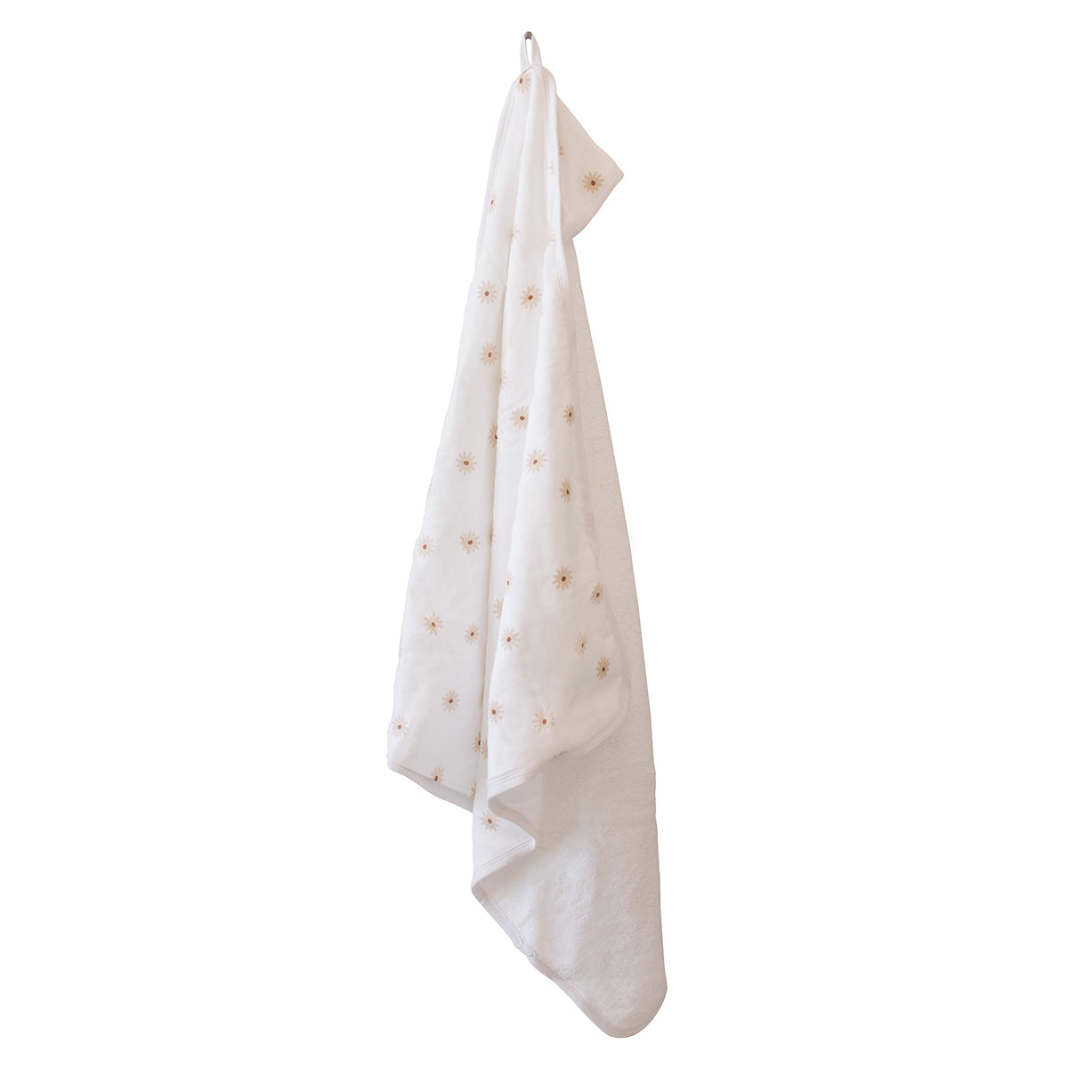 Lulujo - Hooded Towel - Daisies