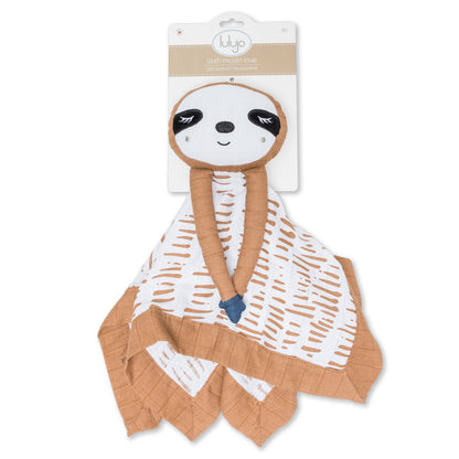 Lulujo - Cotton Muslin Lovie - Sloth
