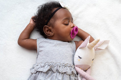 Lulujo - Cotton Muslin Lovie - Unicorn