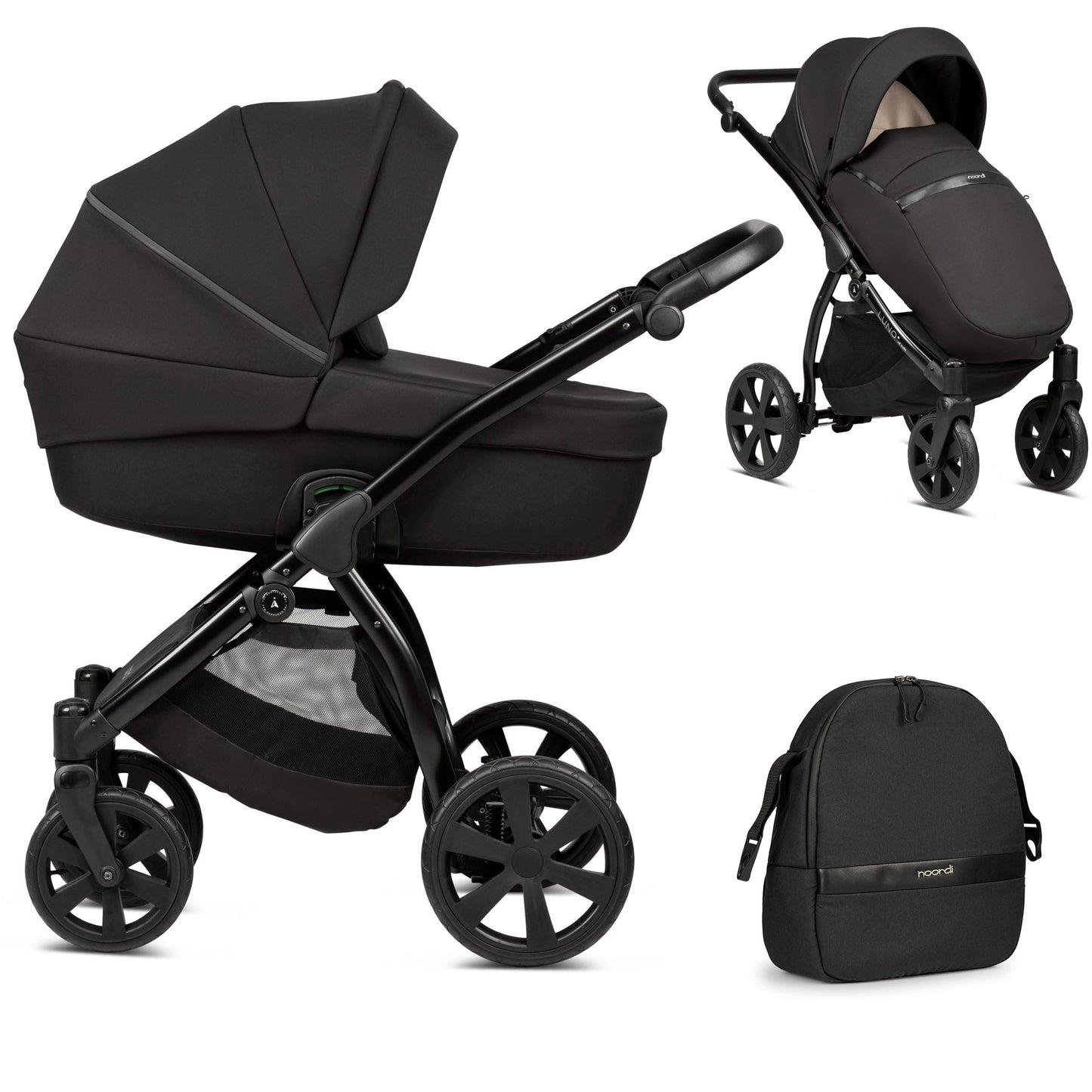 Noordi Luno All Trails 2in1, Midnight