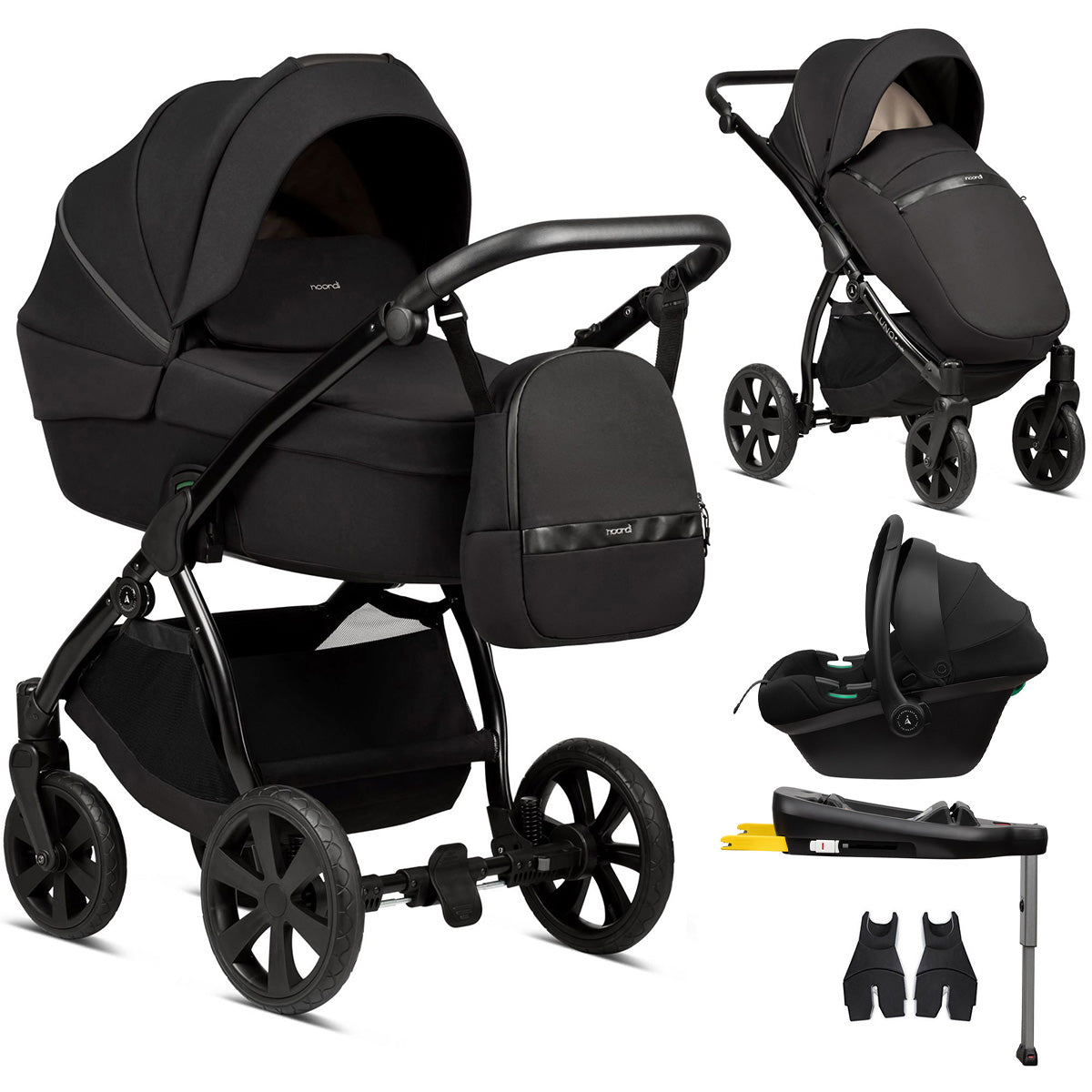 Noordi Luno All Trails 2in1, Midnight