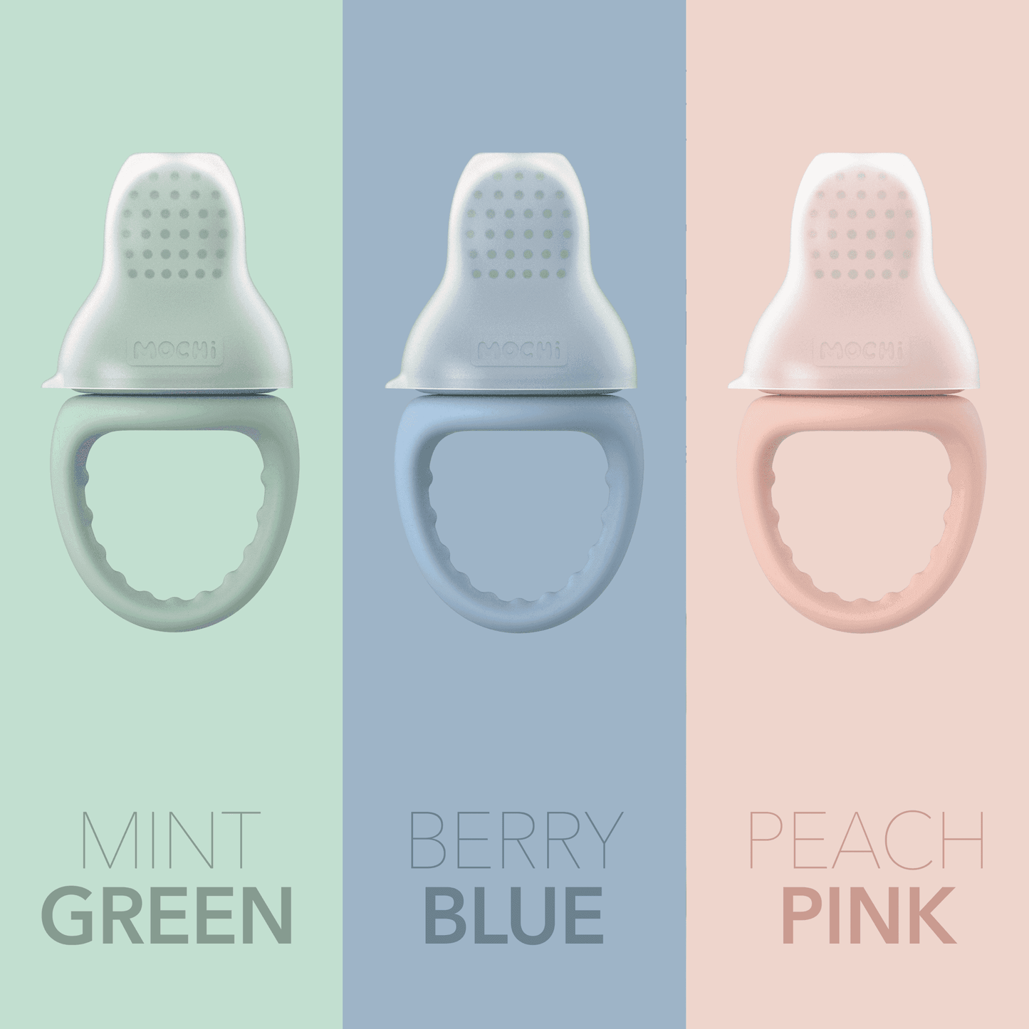 MOCHi - Pop-Up Food Feeder – Silicone Weaning Feeder for Babies
