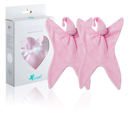 Cuski - Premature Baby Bonding Comforter Miniboo 2 pack Pink