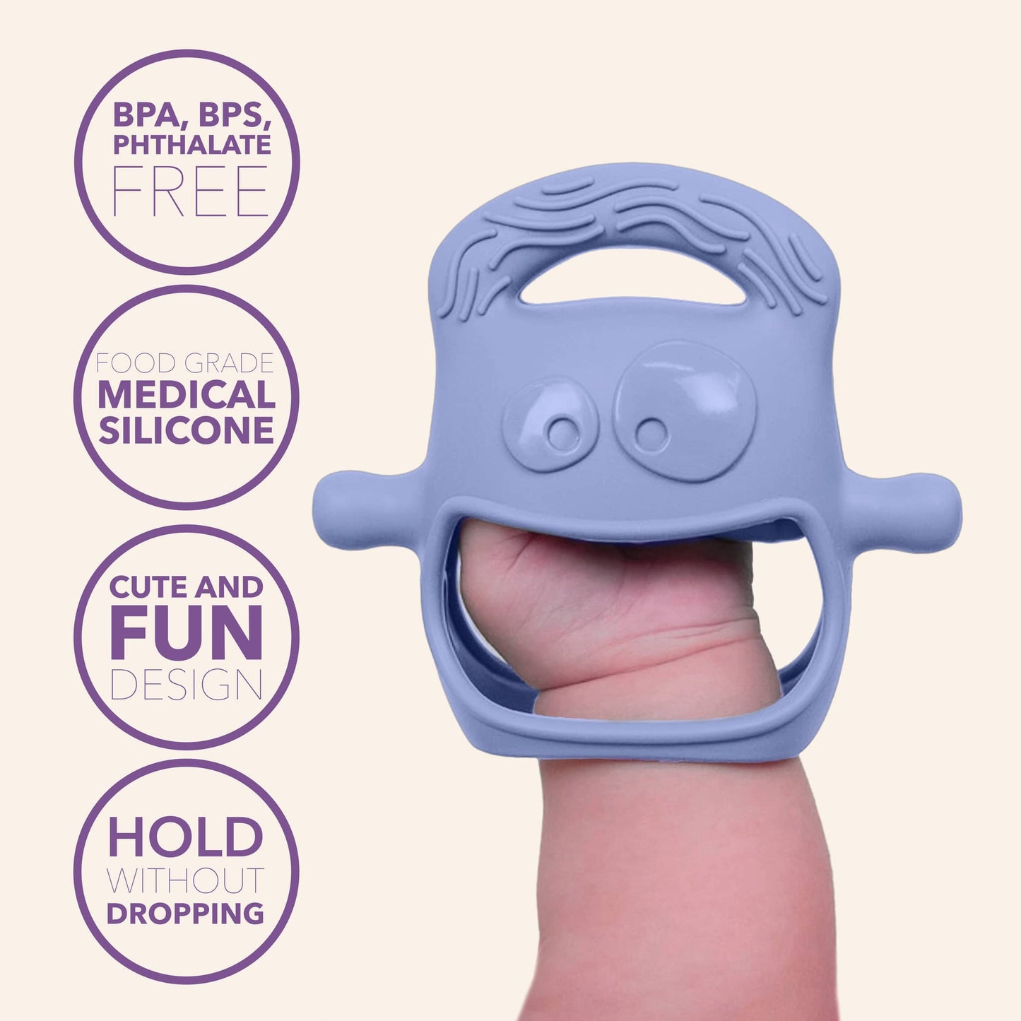 MOCHi - Teether – Next-Generation Silicone Teether for Babies