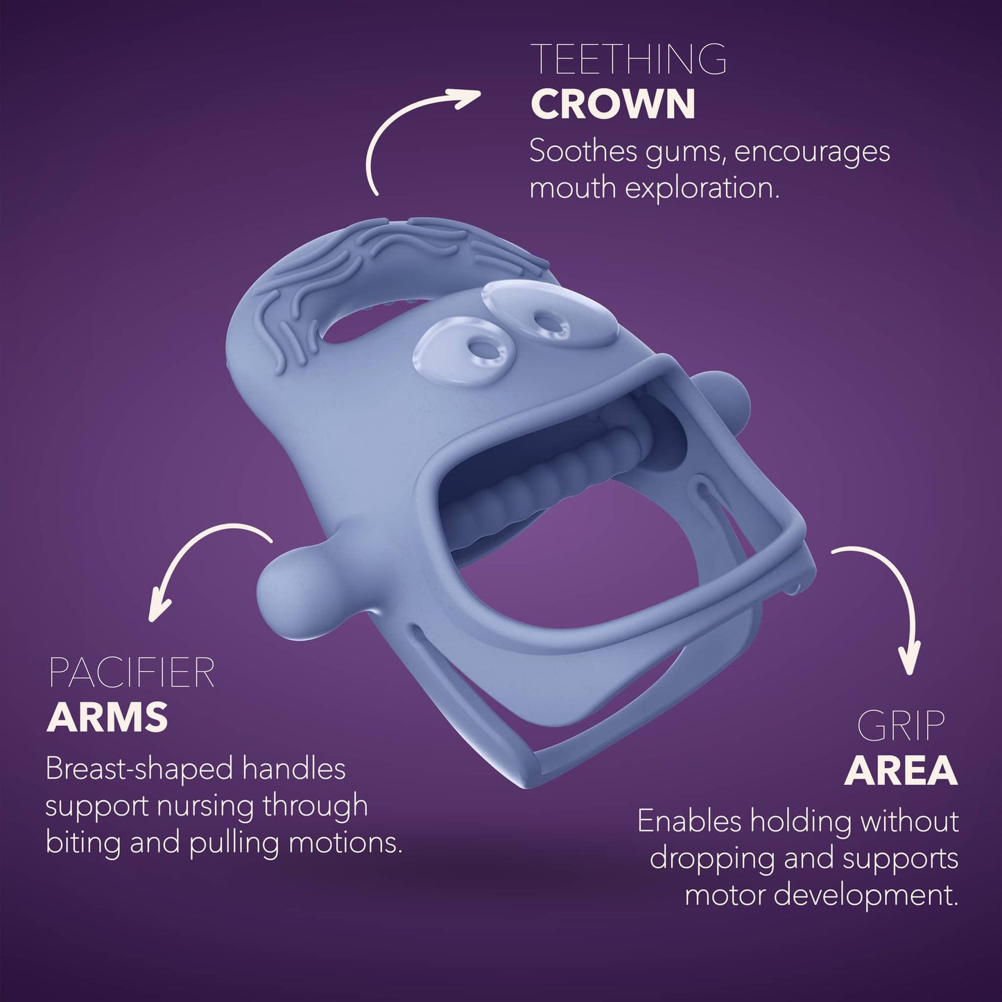 MOCHi - Teether – Next-Generation Silicone Teether for Babies