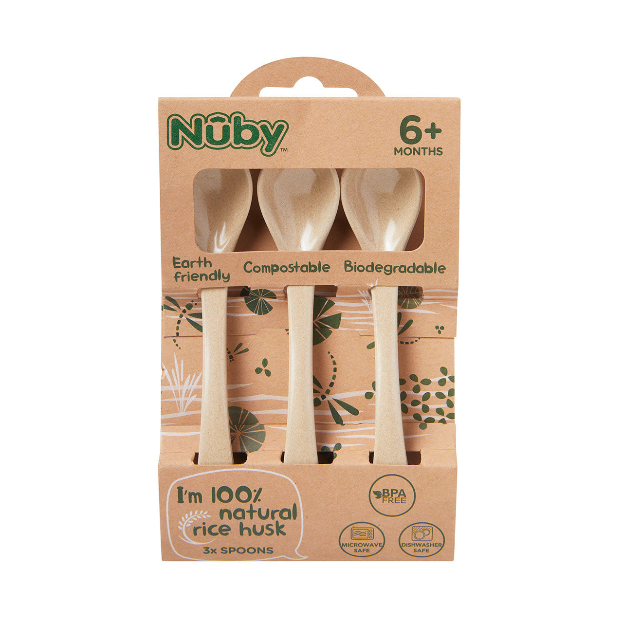 Nuby - Rice Husk Spoons
