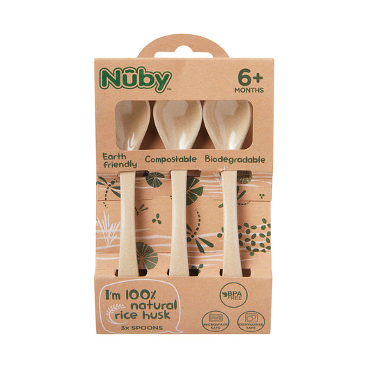 Nuby - Rice Husk Spoons