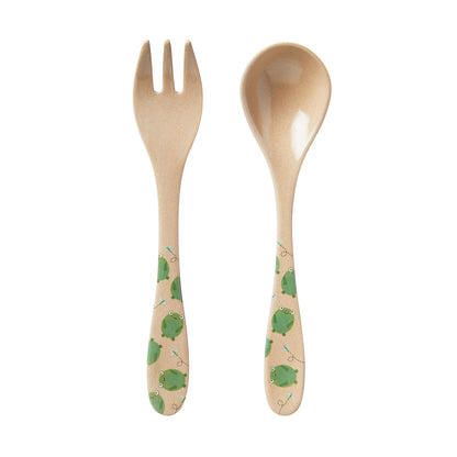 Nuby - Rice Husk Fork & Spoon