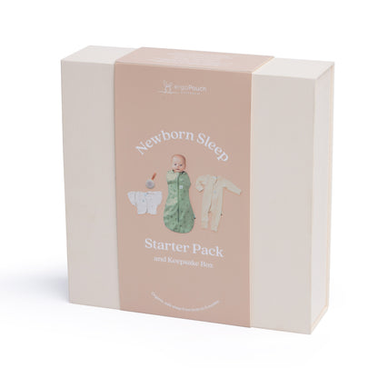 ergoPouch - Newborn Starter Pack- Cocoon 1.0 TOG / Butterfly Cardi 0.2 TOG / Layers Long Sleeve 1.0 TOG / White Noise Machine