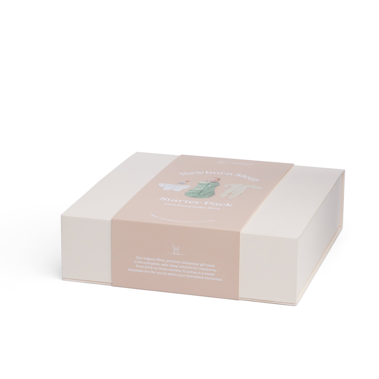 ergoPouch - Newborn Starter Pack- Cocoon 1.0 TOG / Butterfly Cardi 0.2 TOG / Layers Long Sleeve 1.0 TOG / White Noise Machine