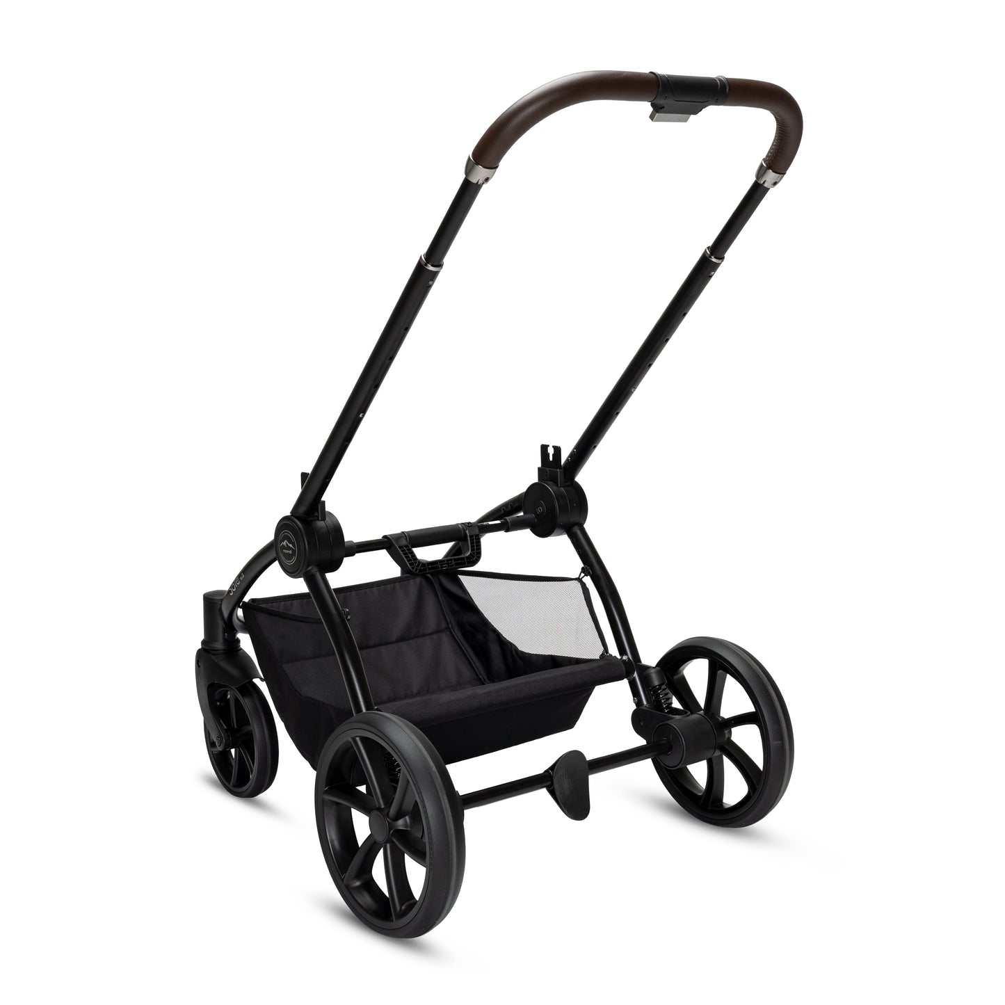 Noordi Sole V3 - 3in1 Travel System with ThermoCot Carrycot + Terra i-Size Car Seat, Slate Black