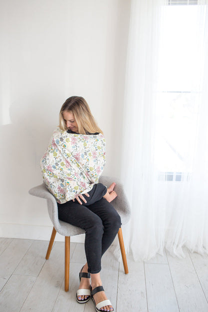 Copper Pearl - Nursing / Feeding Cover - Olive