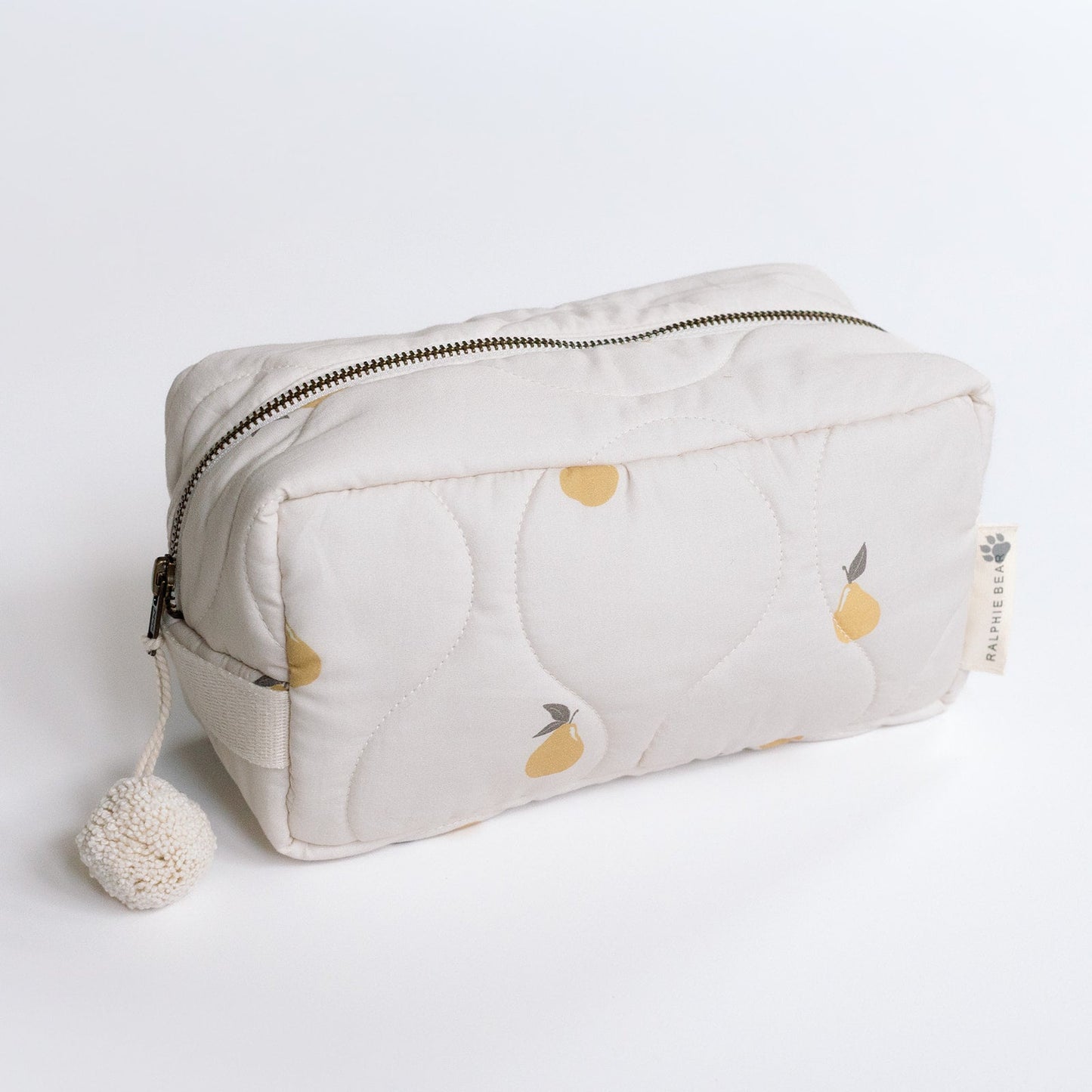 Ralphie Bear - Quilted Washbag