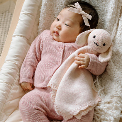 cuddle+kind- Lovey - Baby Bunny - Blush
