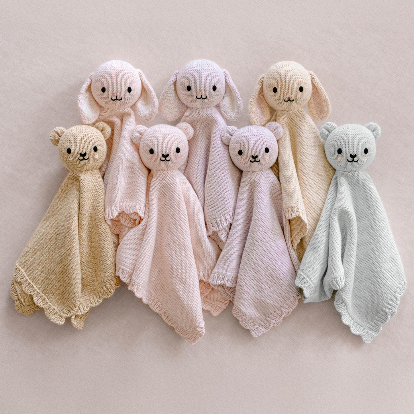 cuddle+kind- Lovey - Baby Bunny - Blush