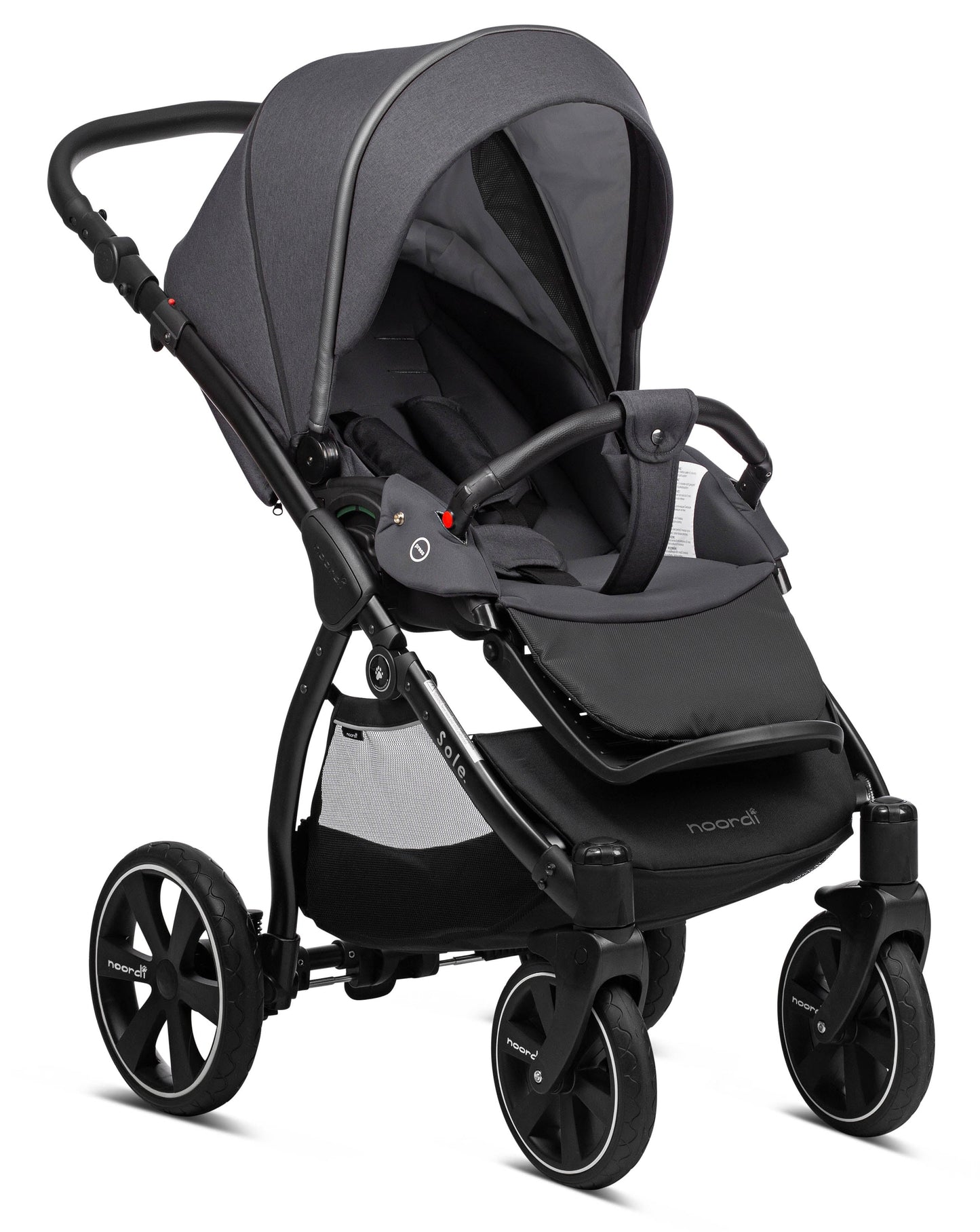 Noordi Sole Go 3in1 + Travel Carrier Car Seat, Black