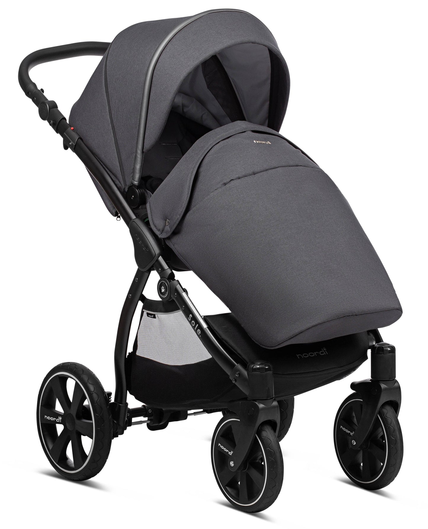 Noordi Sole Go 3in1 + Travel Carrier Car Seat, Black