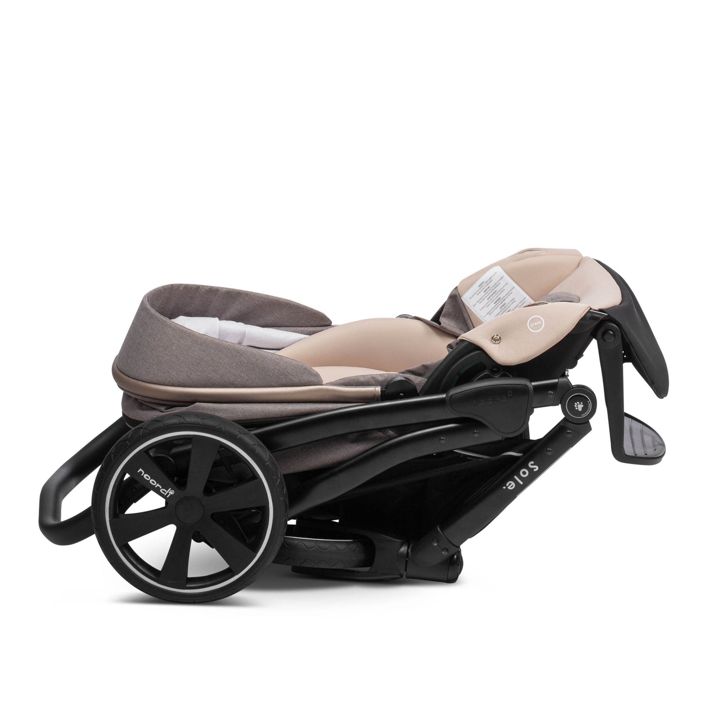 Noordi Sole Go 3in1 + Travel Carrier Car Seat, Beige