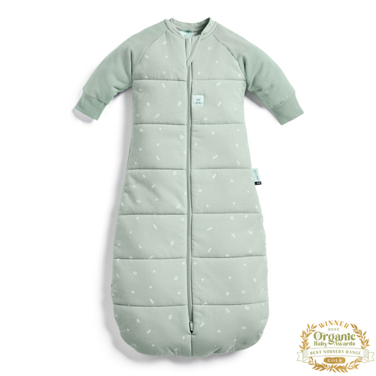 ergoPouch - Organic Winter Jersey Sleeping Bag - Sage 3.5 TOG