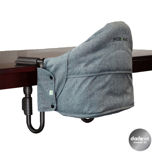 guzzie+Guss - Perch Hanging Highchair - Salt & Pepper