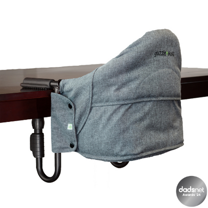 guzzie+Guss - Perch Hanging Highchair - Salt & Pepper