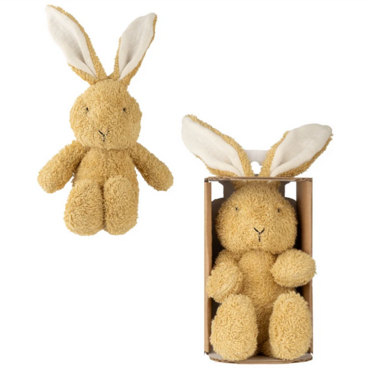 ALMA - Organic Soft Toy - Bunny - Small - Amber Brown