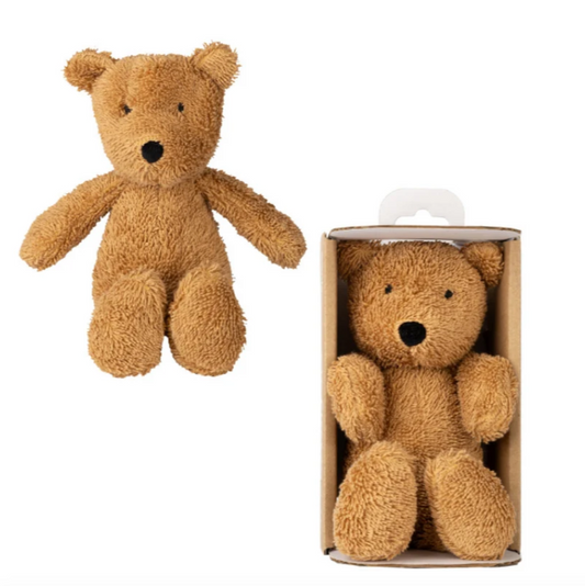 ALMA - Organic Soft Toy - Teddy - Small - Caramel Brown
