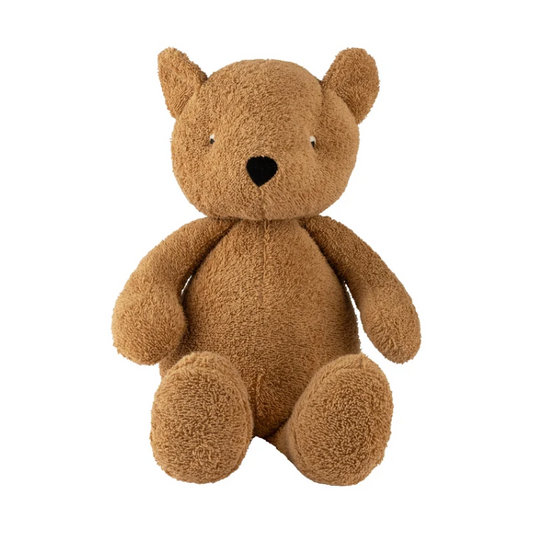 ALMA - Organic Soft Toy - Teddy - Large - Caramel Brown