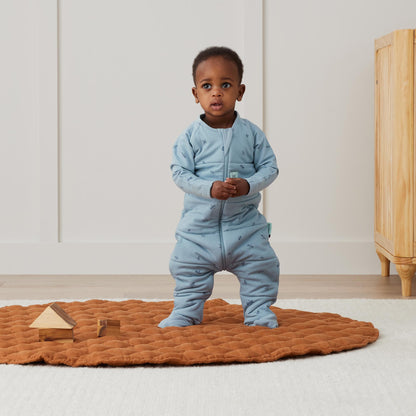 ergoPouch - Organic Winter Long Sleeved Sleep Onesie - Dragonflies 3.5 TOG