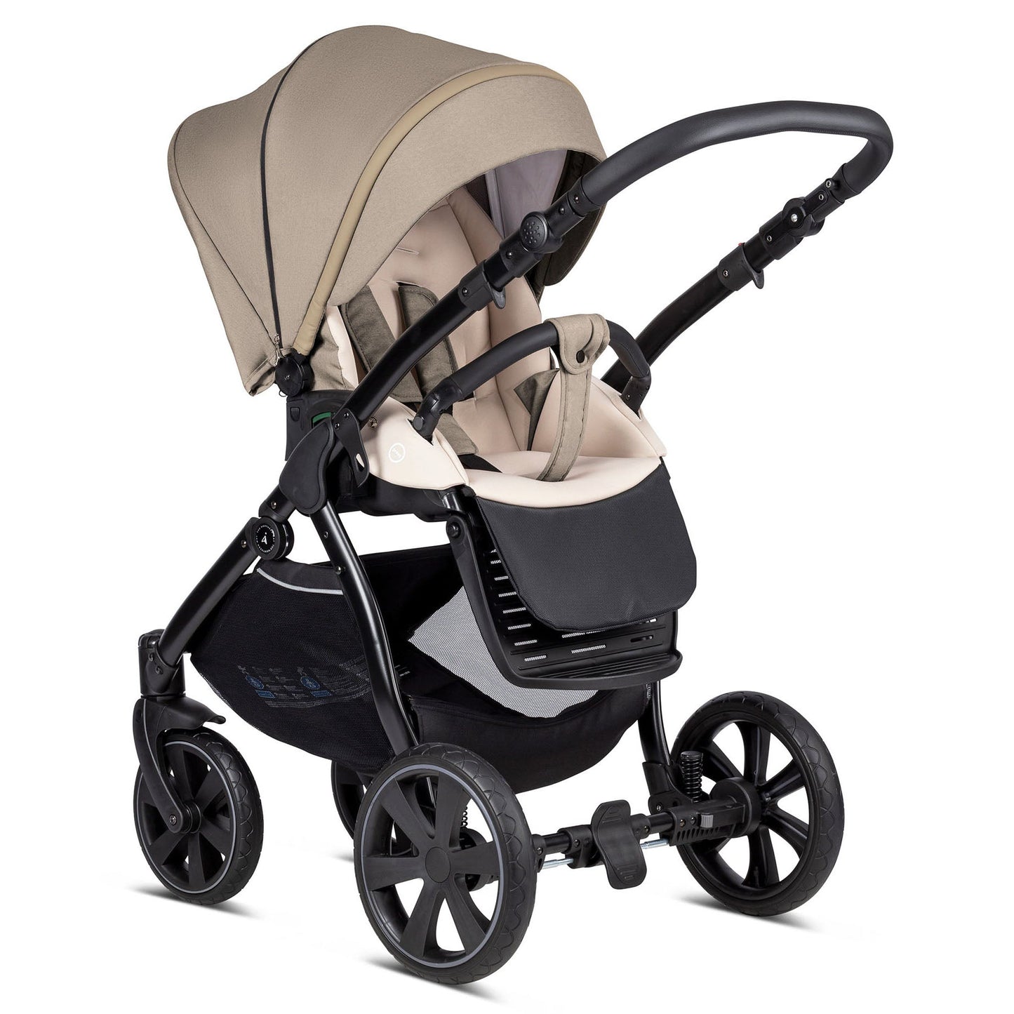 Noordi Sole Go 3in1 + Travel Carrier Car Seat, Chateau Grey