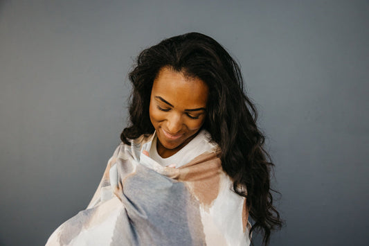 Copper Pearl - Nursing / Feeding Cover - Picasso