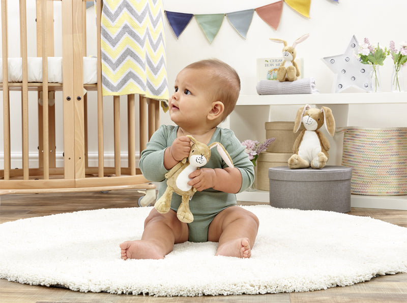 Guess How Much I Love You - Hare Plush Bean Rattle