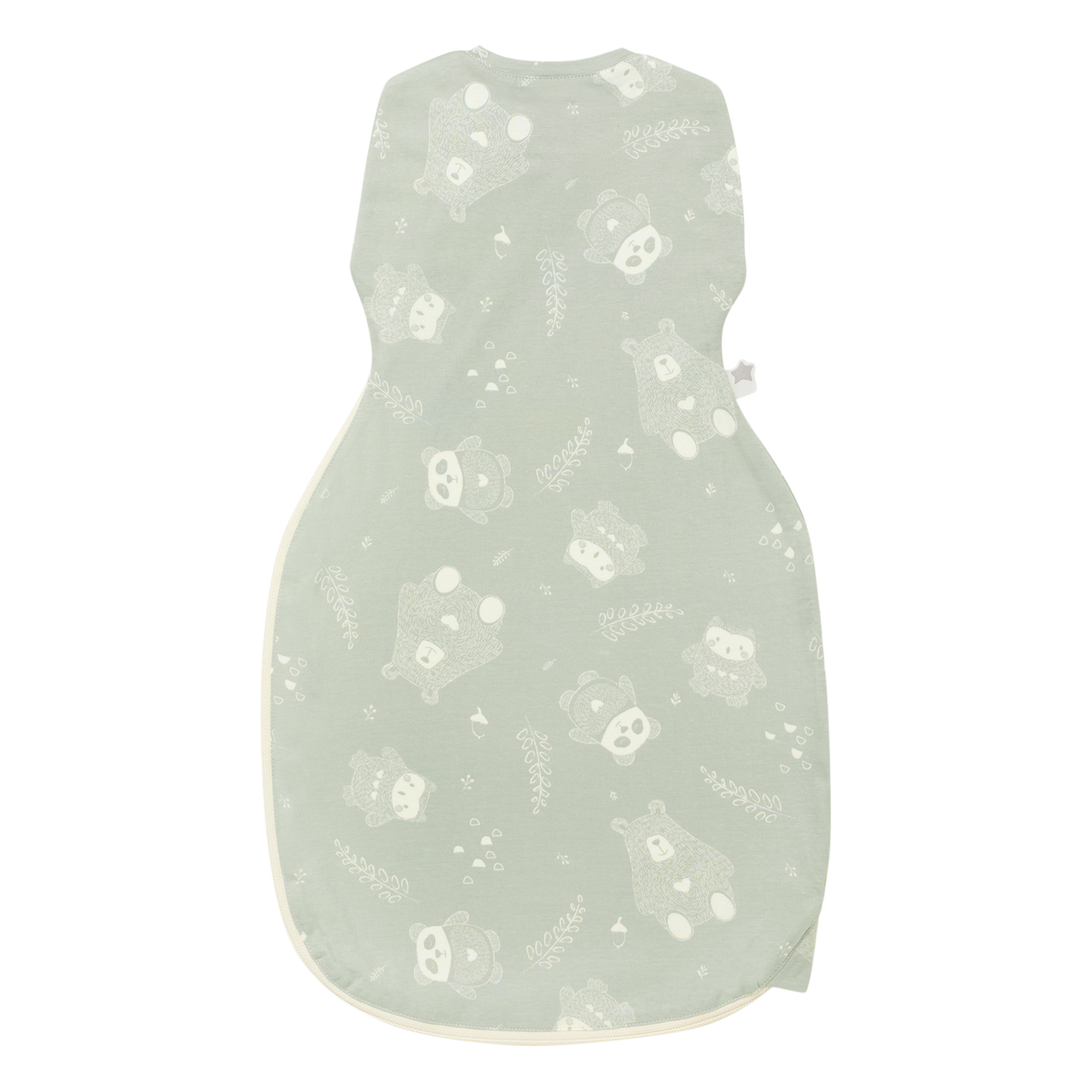 Tommee Tippee - Organic All Year Grobag Cocoon Swaddle Sleeping Bag - Woodlands 1.0 TOG