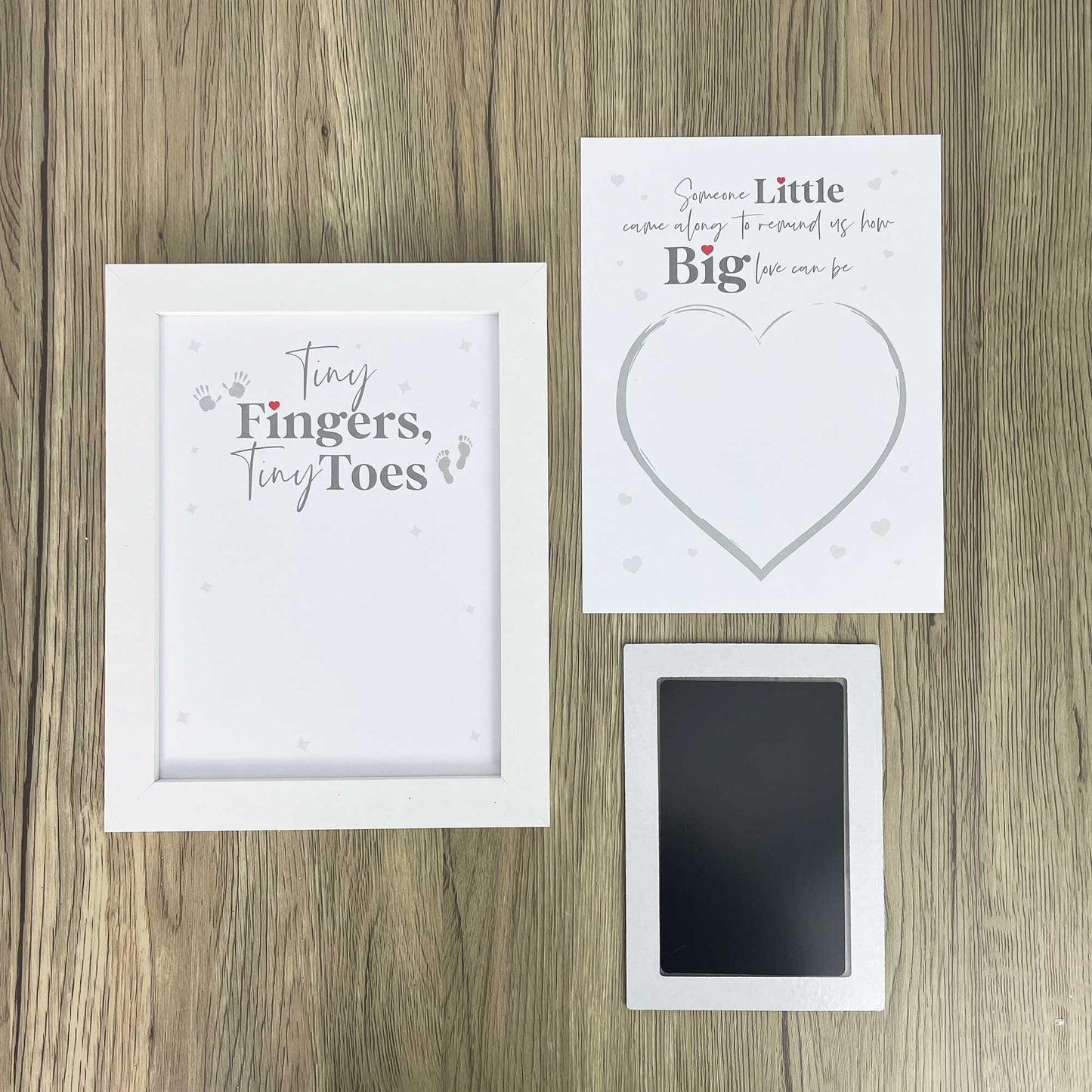 Baby Hand or Foot Print Framed Ink Keepsake Kit - 2 Designs