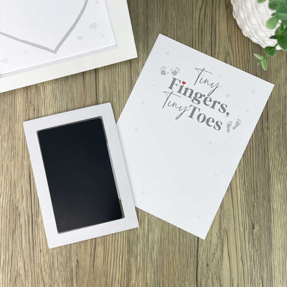 Baby Hand or Foot Print Framed Ink Keepsake Kit - 2 Designs