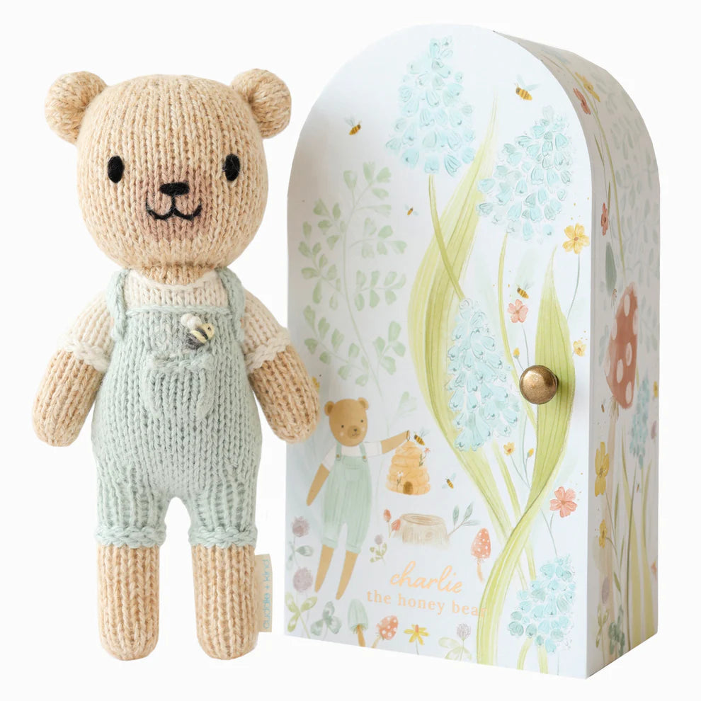 cuddle+kind - Tiny Collection in a Box - Charlie the Honey Bear