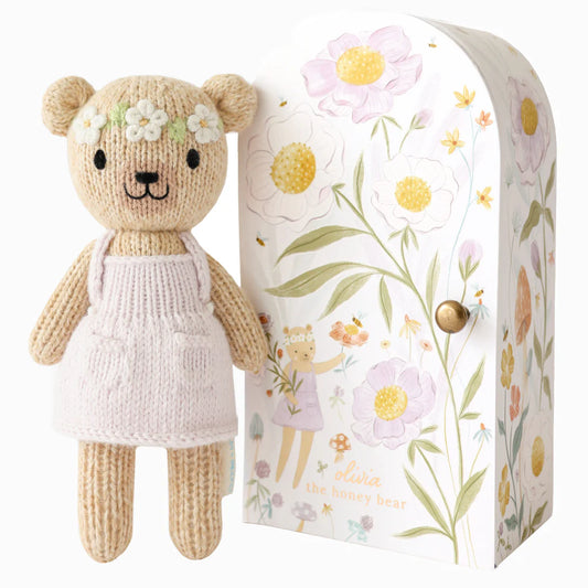 cuddle+kind - Tiny Collection in a Box - Olivia the Honey Bear
