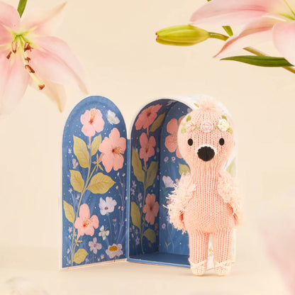 cuddle+kind - Tiny Collection in a Box - Penelope the Flamingo