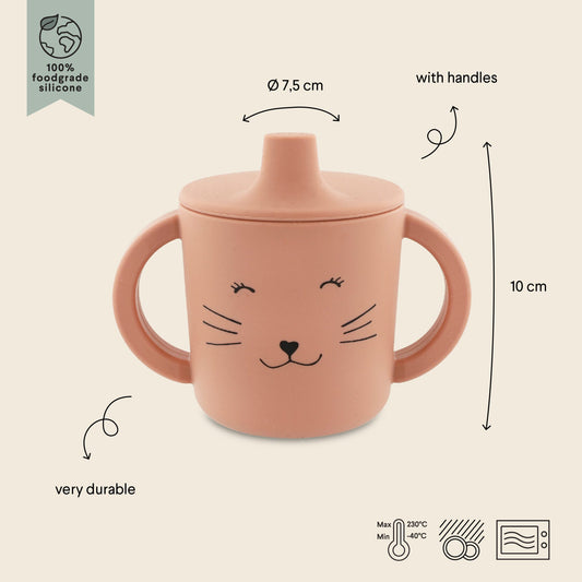 Trixie - Silicone Sippy Cup - Mrs. Cat
