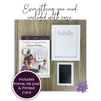 Baby Hand or Foot Print Framed Ink Keepsake Kit - 2 Designs