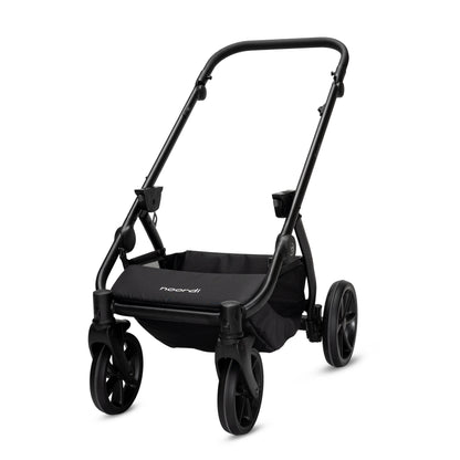 Noordi Fjordi V2 Leather - 2in1 Pushchair with ThermoCot™ Carrycot- Cloud