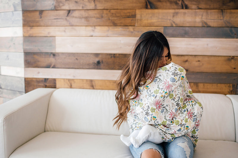 Copper Pearl - Nursing / Feeding Cover - Olive
