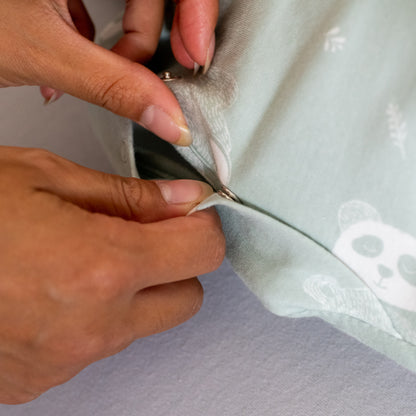 Tommee Tippee - Organic All Year Grobag Cocoon Swaddle Sleeping Bag - Woodlands 1.0 TOG