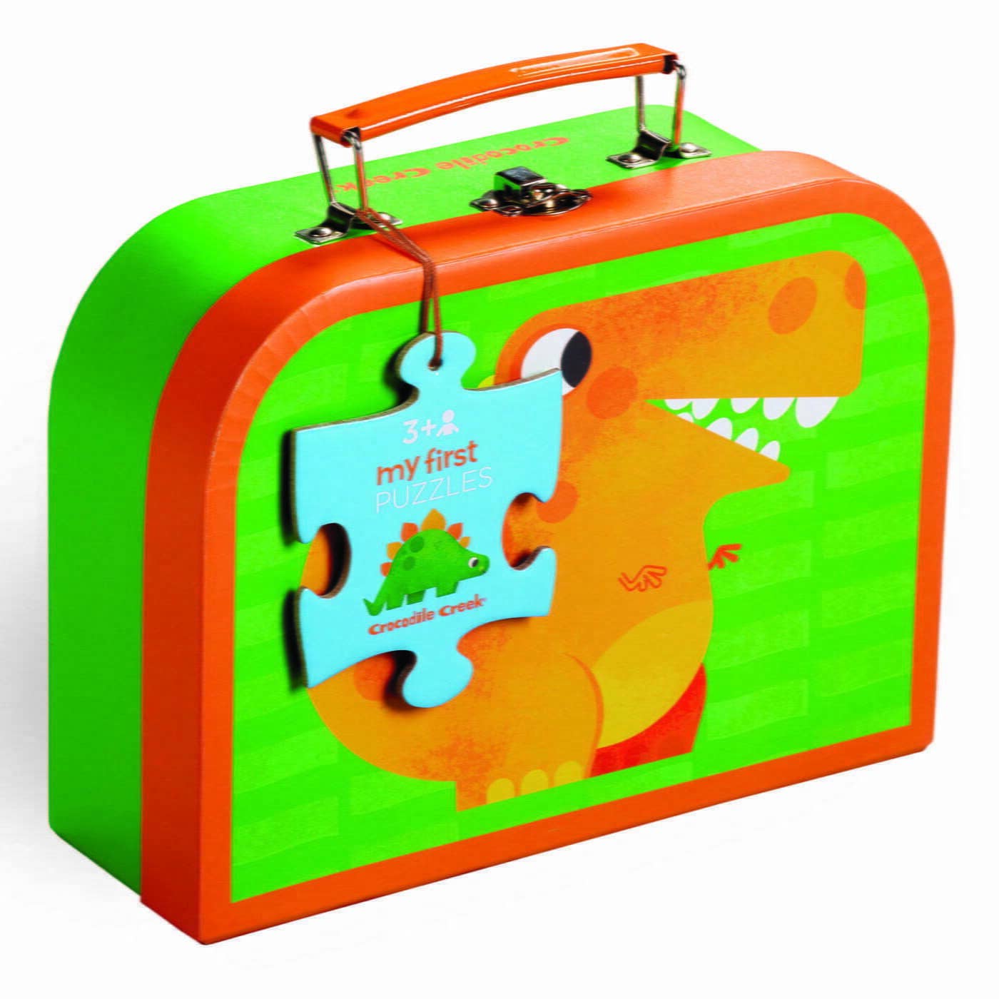 Crocodile Creek - My First Puzzle Case Dinosaur Toddler Puzzle